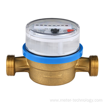 Single Jet Dry Type Brass Water Meters
